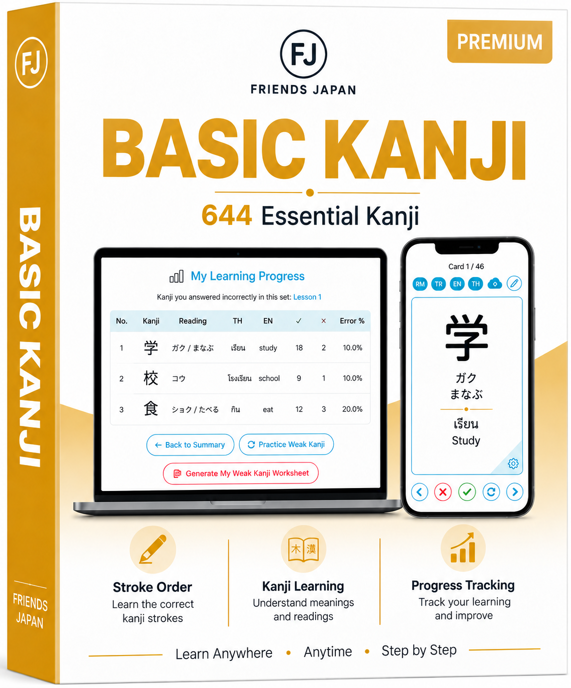 Friends Japan Basic Kanji
